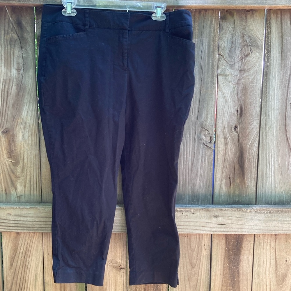 New York & Co.  black cropped pants